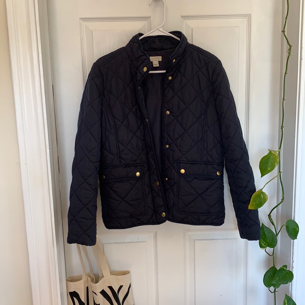 JCrew Spring Quilted Coat